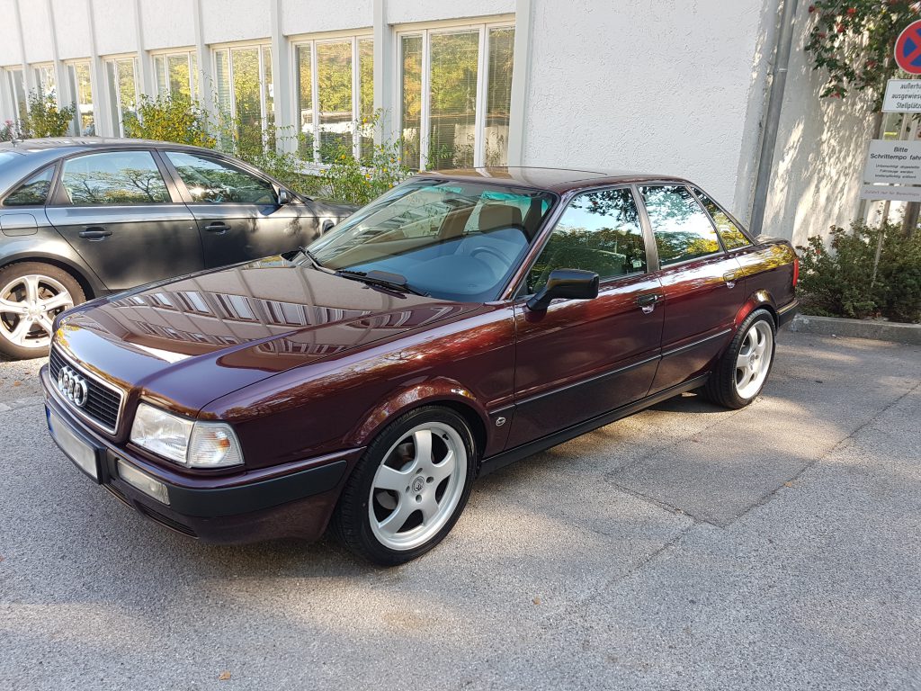 Audi 80 Weinrot